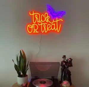 halloween neon signs