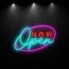 Now Open Business Sign
