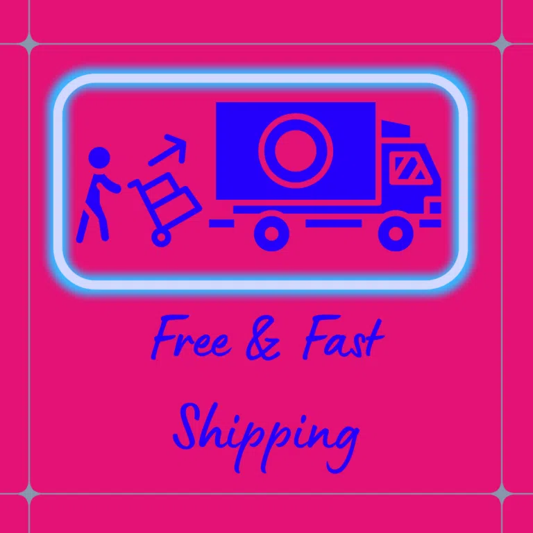 free & fast shipping