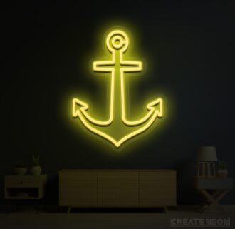 Alternative view of Anchor Ship Neon Sign