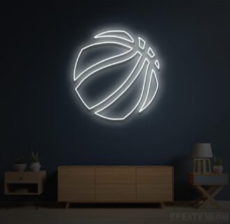 Alternative view of Basketball Neon Sign