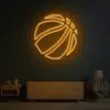 Basketball neon sign