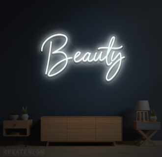 Alternative view of Beauty Neon Sign