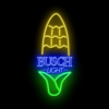 Busch light corn neon sign