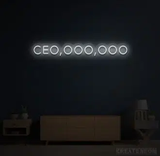 CEO Neon Sign