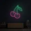 cherry neon sign
