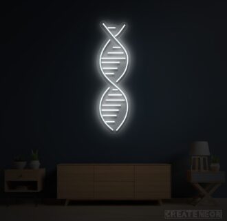 Alternative view of DNA Strand Neon Sign