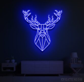 Deer Head Neon Sign