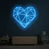 Diamond Heart Neon Sign
