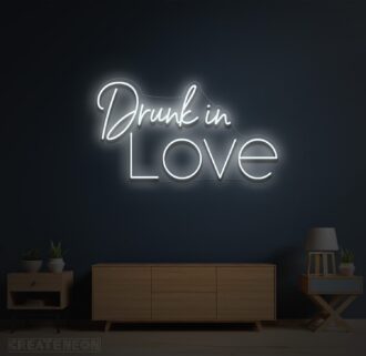 Alternative view of Drunk In Love Neon Light