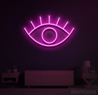 Alternative view of Eye Neon Sign