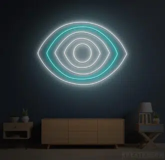Evil Eye Neon Sign