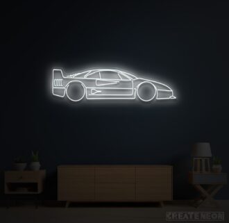 Alternative view of Ferrari Neon Sign