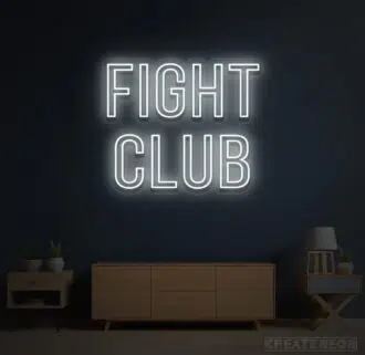 Alternative view of Fight Club Neon Sign