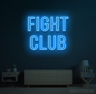 Fight Club Neon Sign