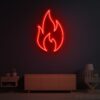 Fire Flame Neon Sign