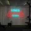Fitness Center Neon Sign Gym