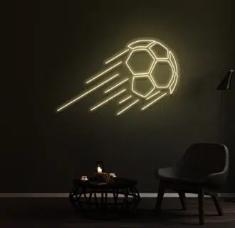 Football neon sign