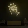 Hand In Hand Neon Sign