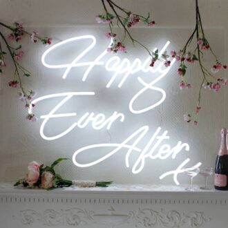Happily Ever After LED Neon Sign