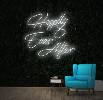 Alternative view of Happily Ever After LED Neon Sign