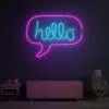Hello neon sign