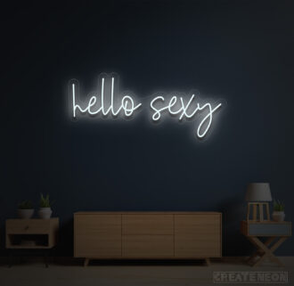 Alternative view of Hello Sexy Neon Sign