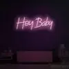 Hey Baby Neon Sign