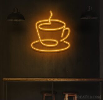 Hot Coffee Neon Sign