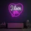 I love You Neon Sign