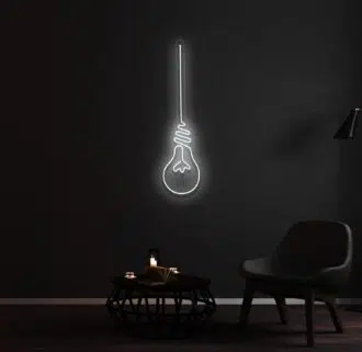 Alternative view of Lightbulb Moment Neon Sign