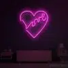 Classic Love Heart Neon Sign