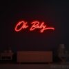 Oh Baby LED Neon Sign