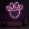 Paw Print Neon Sign