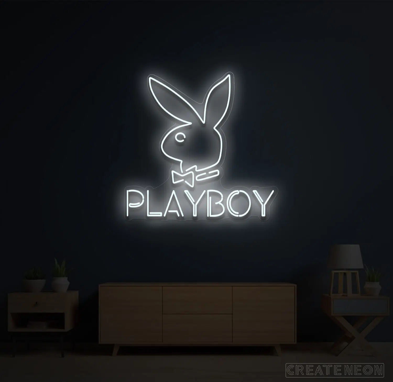 Playboy Neon Sign For Room Decoration | Free 🚛