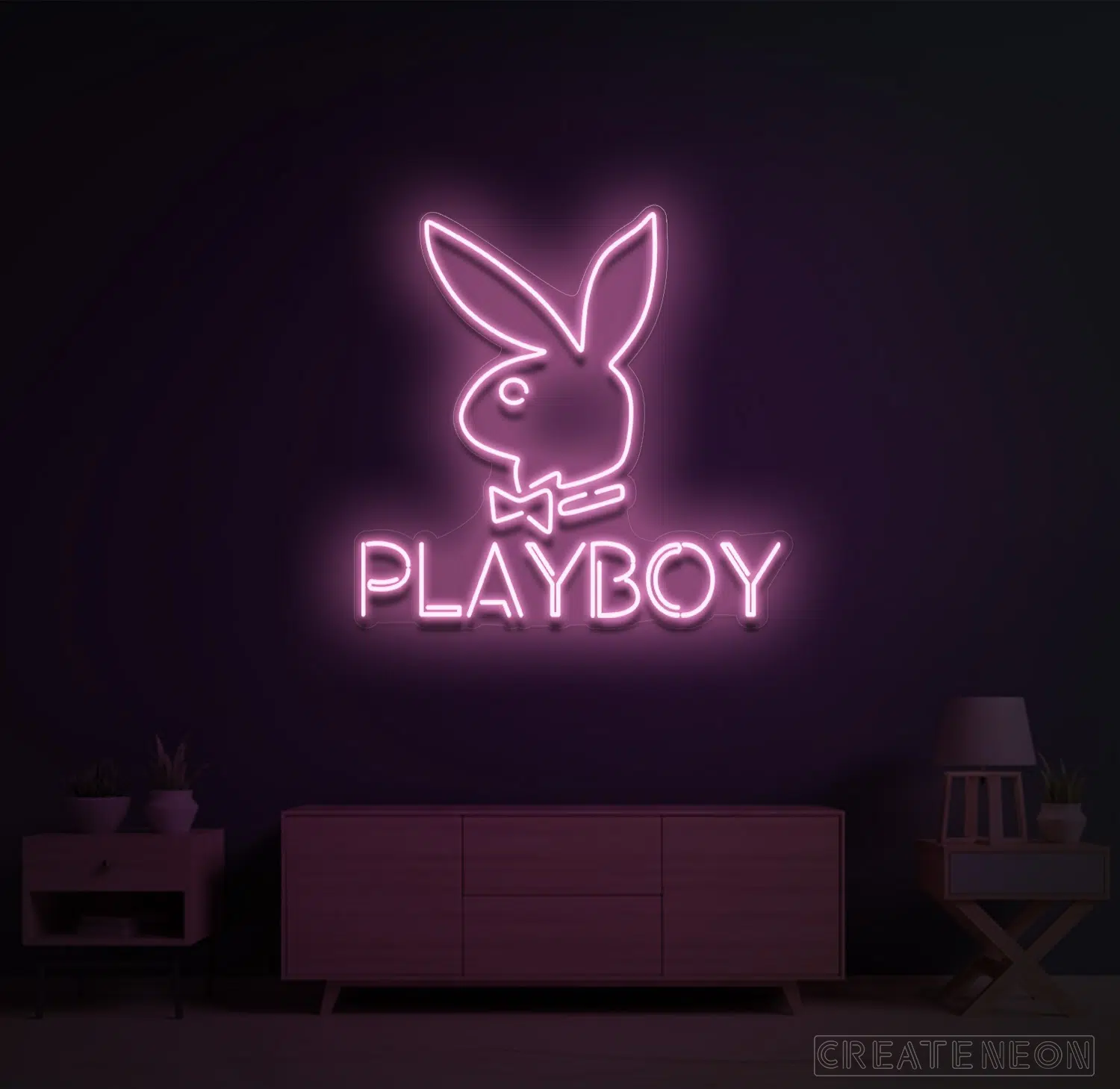 Playboy Neon Sign For Room Decoration | Free 🚛