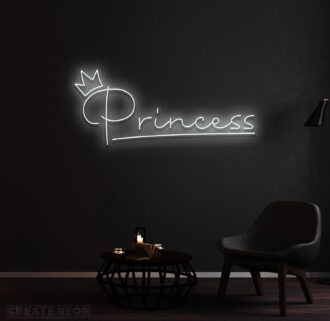 Alternative view of Princess Neon Sign