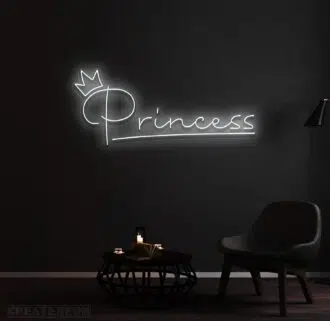 Alternative view of Princess Neon Sign