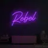 Rebel Neon Sign