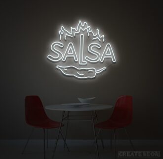 Alternative view of Salsa Neon Sign