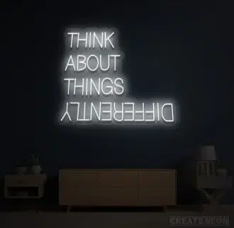Alternative view of Think about things differently