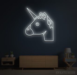 Alternative view of Unicorn Neon Sign