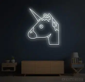 Alternative view of Unicorn Neon Sign