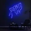 Werewolf neon sign