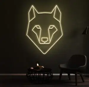 Wolf Neon Sign