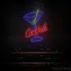 Cocktails Glass Neon Sign