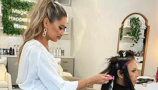 nail salon neon signs