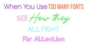 neon sign font guide