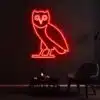 ovo neon sign