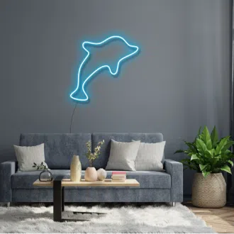 Dolphin Neon Sign